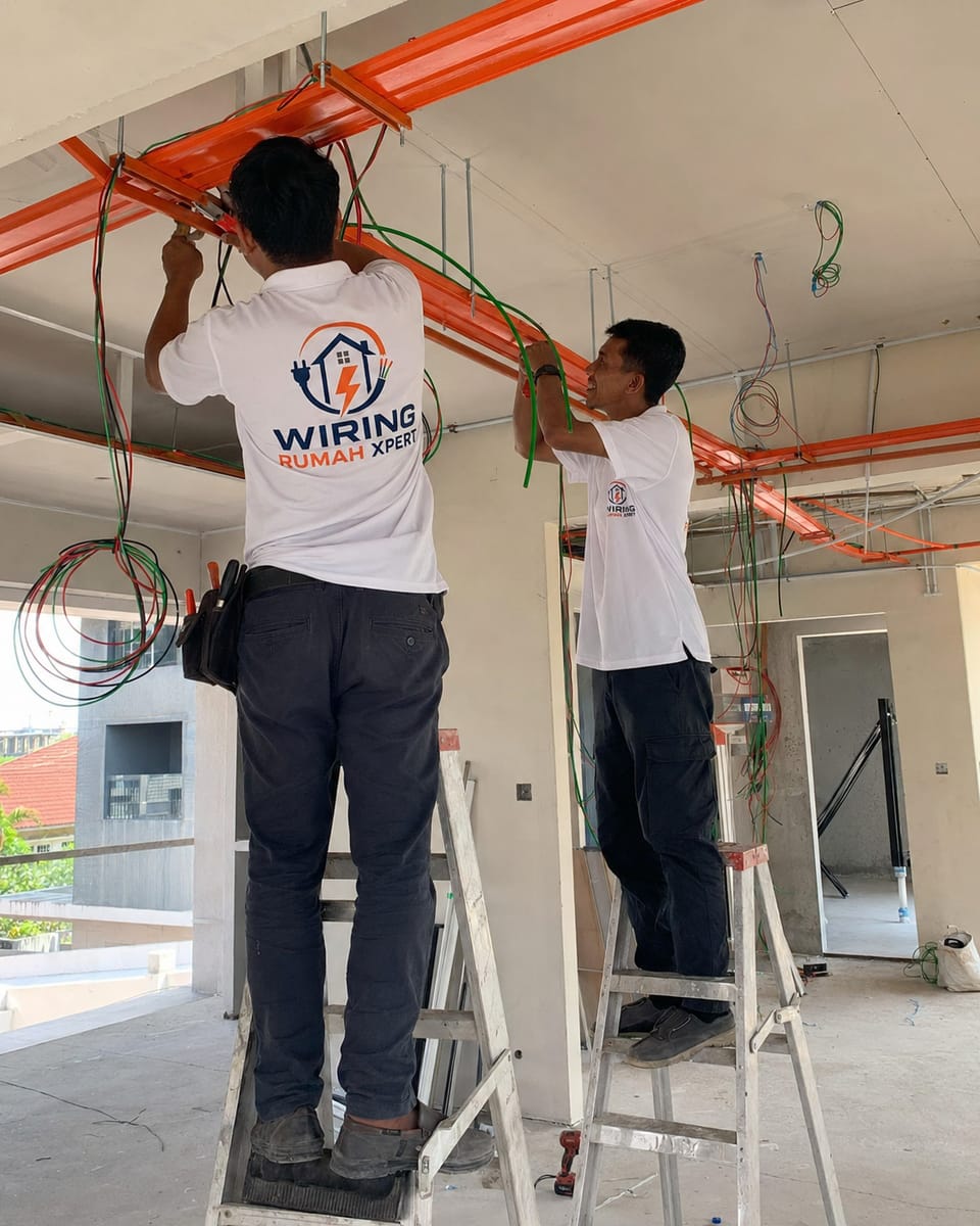 Wiring doorbell dan intercom rumah
